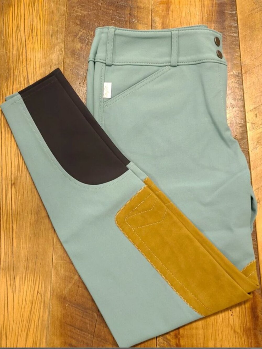 NWT Tailored Sportsman Seabreeze Silicone Breeches - Size 26